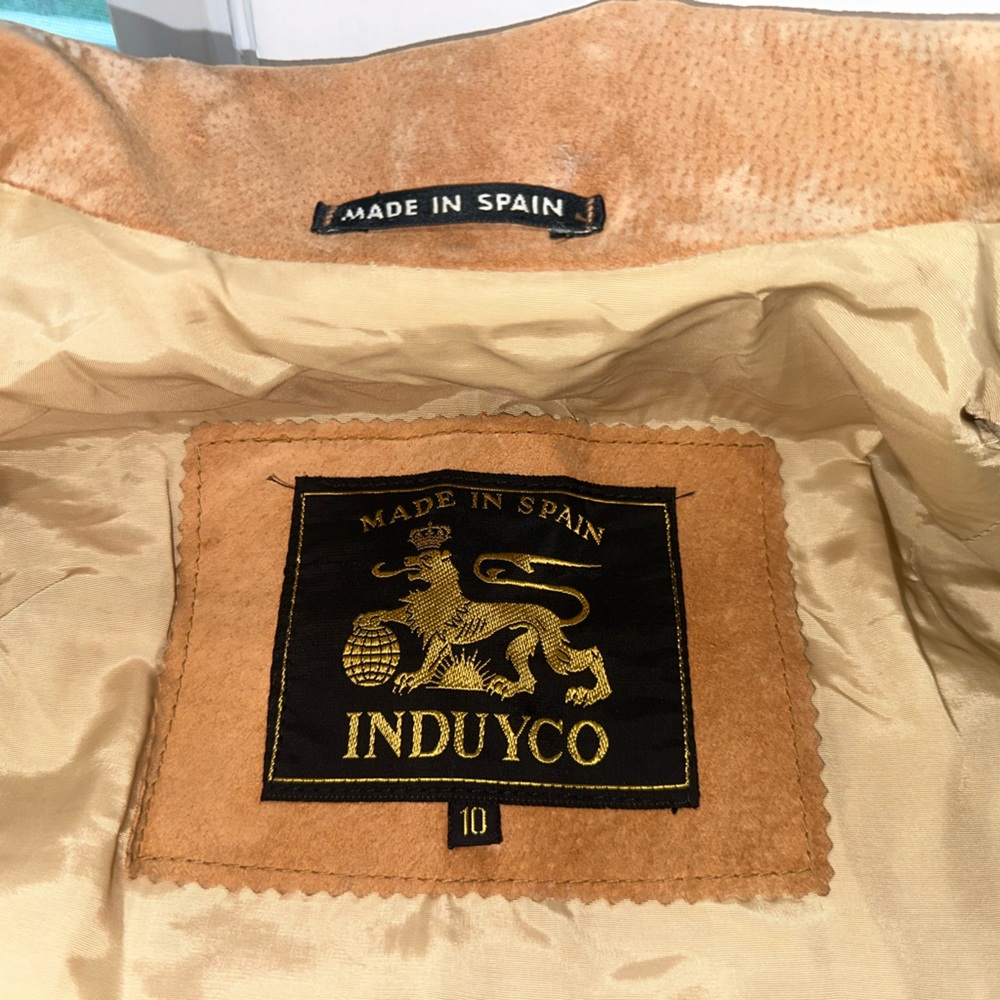 VINTAGE Induyco suede Trench